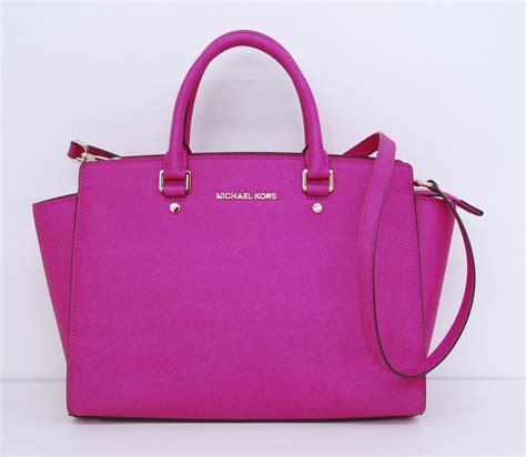 cream colored michael kors purse|Michael Kors hot pink.